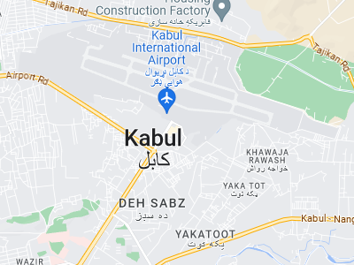 Kochai Dress Kabul map